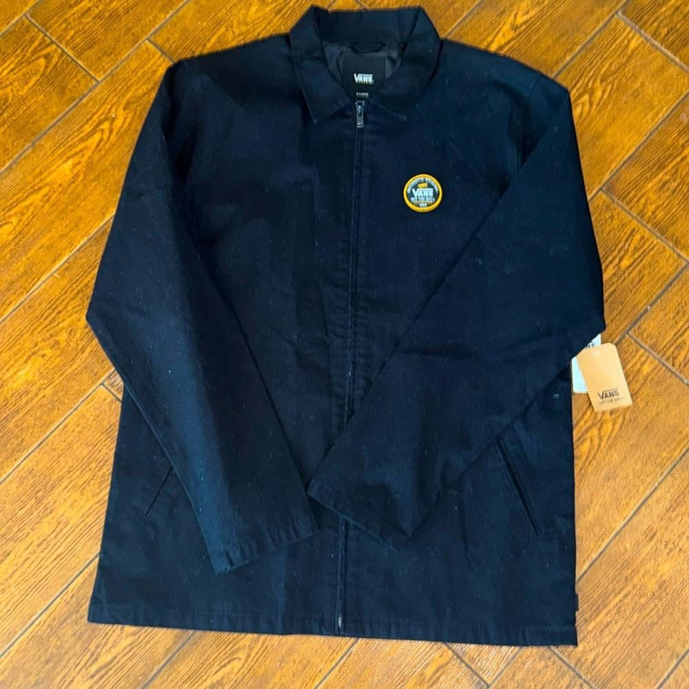 VANS ZIPPER UP COLLAR JACKET NWT