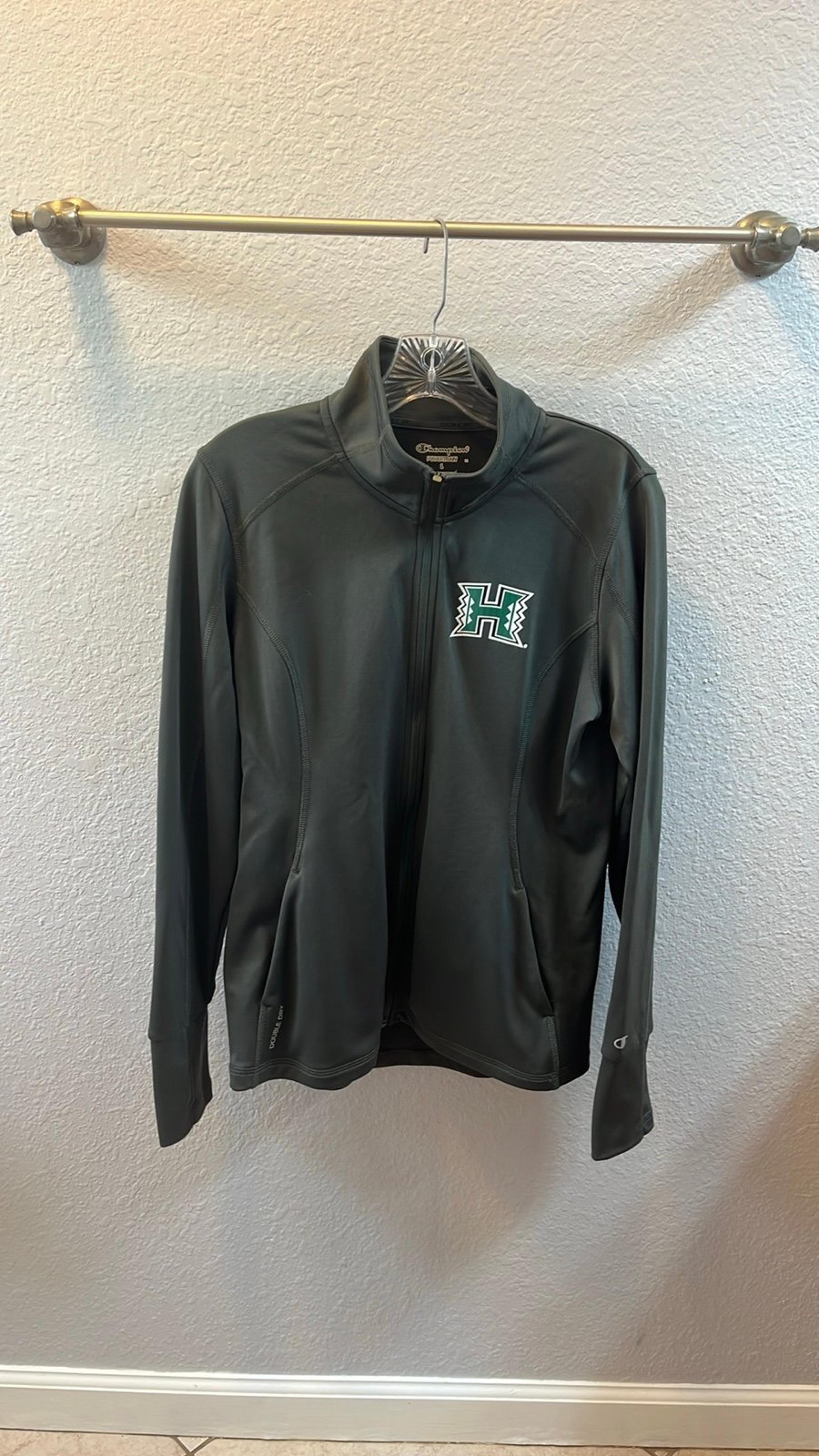 Women’s Graphite Silver University of Hawaii Warriors Full Zip Jacket - Champion