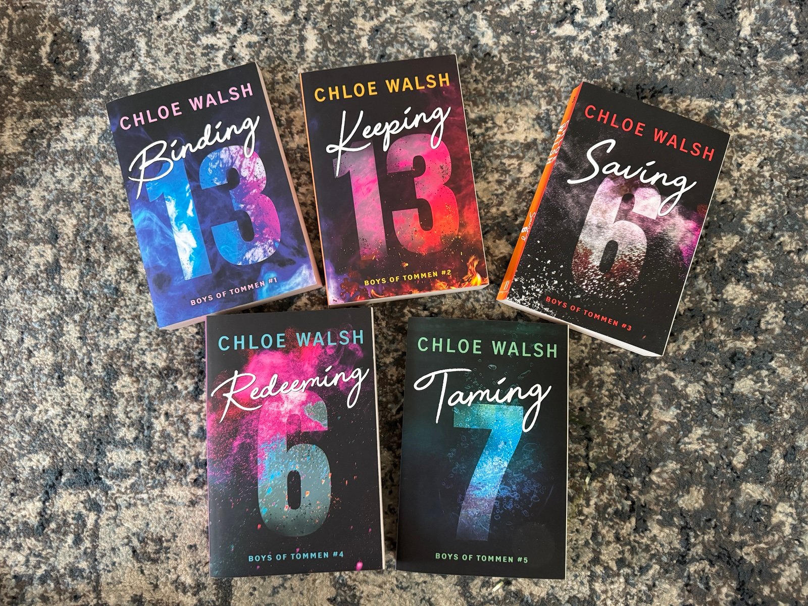 Boys of Tommen Series by Chloe Walsh