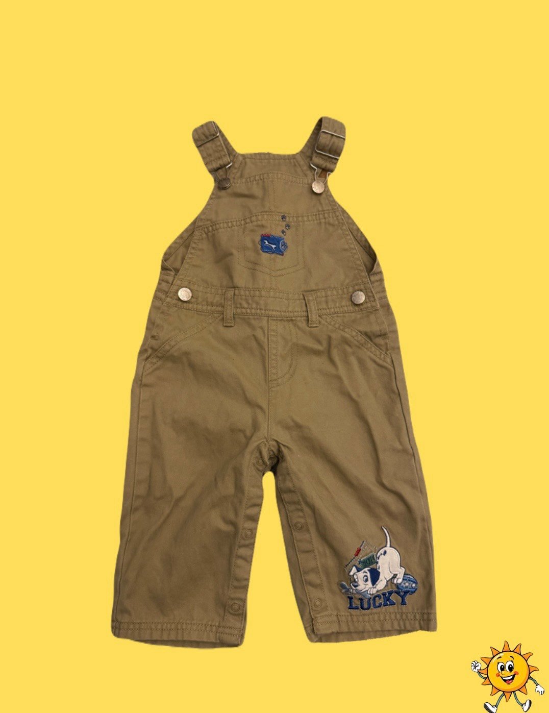 Vintage 101 Dalmatians “Lucky” Overalls