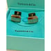 Tiffany & Co Atlas Titanium Roman Numeral CuffLinks