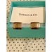 Tiffany & Co Atlas Titanium Roman Numeral CuffLinks