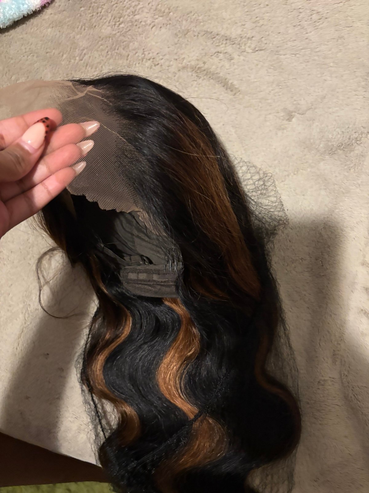 Human hair wig