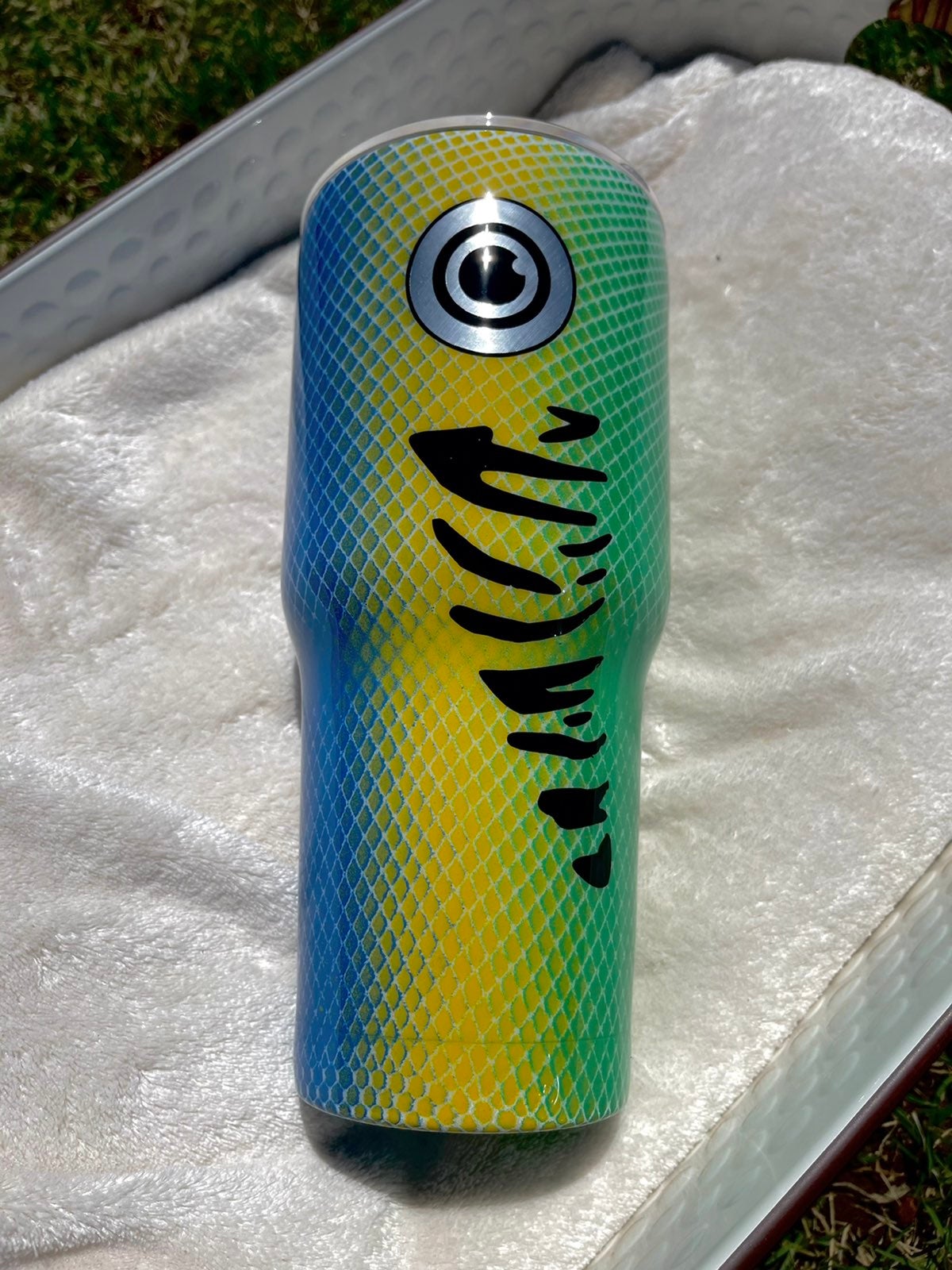 Fishing lure tumbler