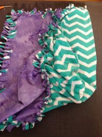 Hand mand tie blankets