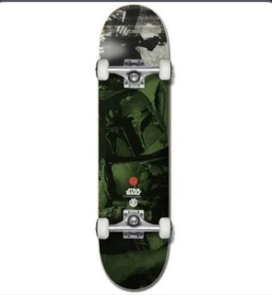 Green star wars limited edition skateboards