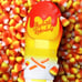 Absolutely Ridiculous ADULT Candy Corn Sliding Mitt