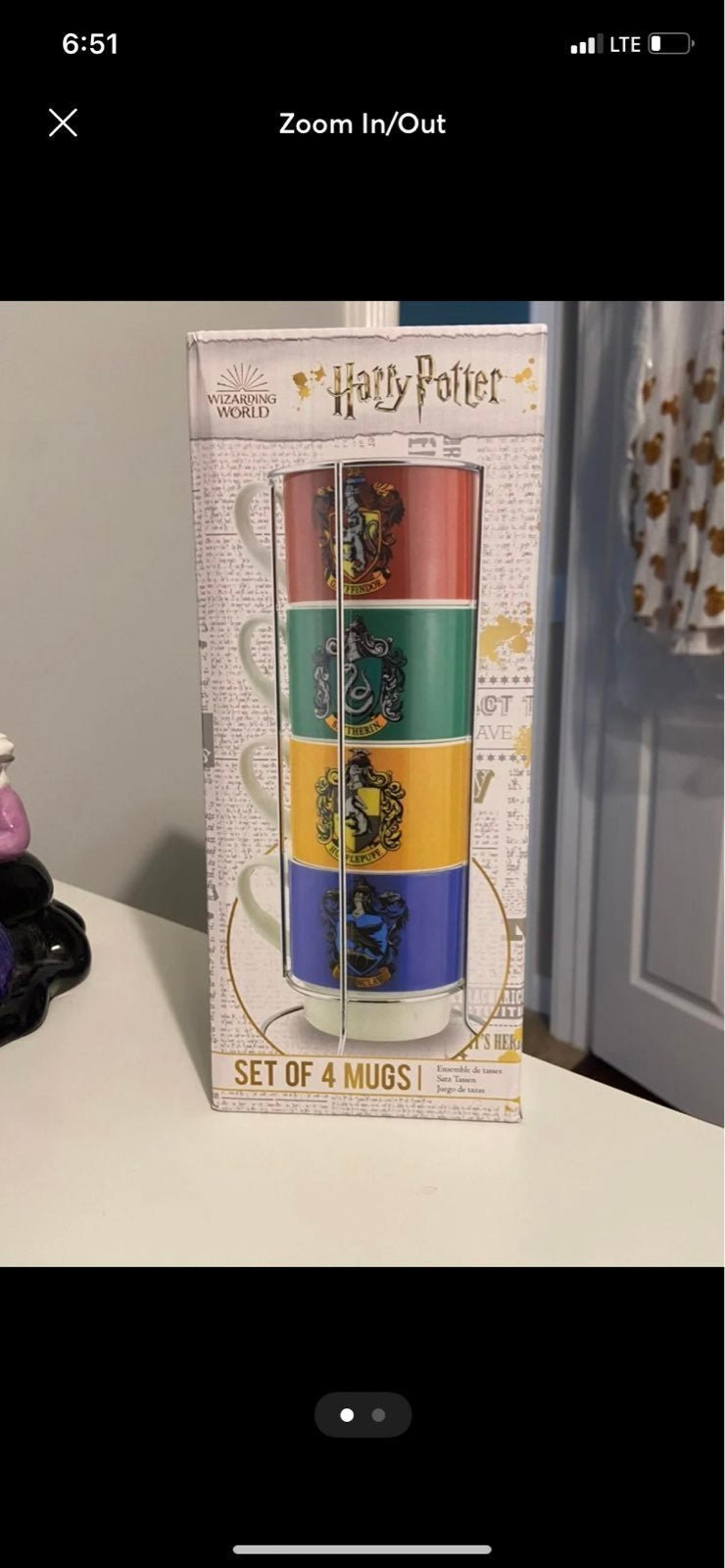 Hogwarts stackable mugs