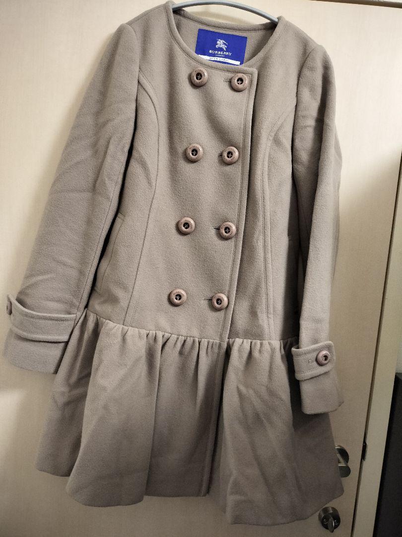Burberry/BLUE LABEL Double-Breasted Flare Coat