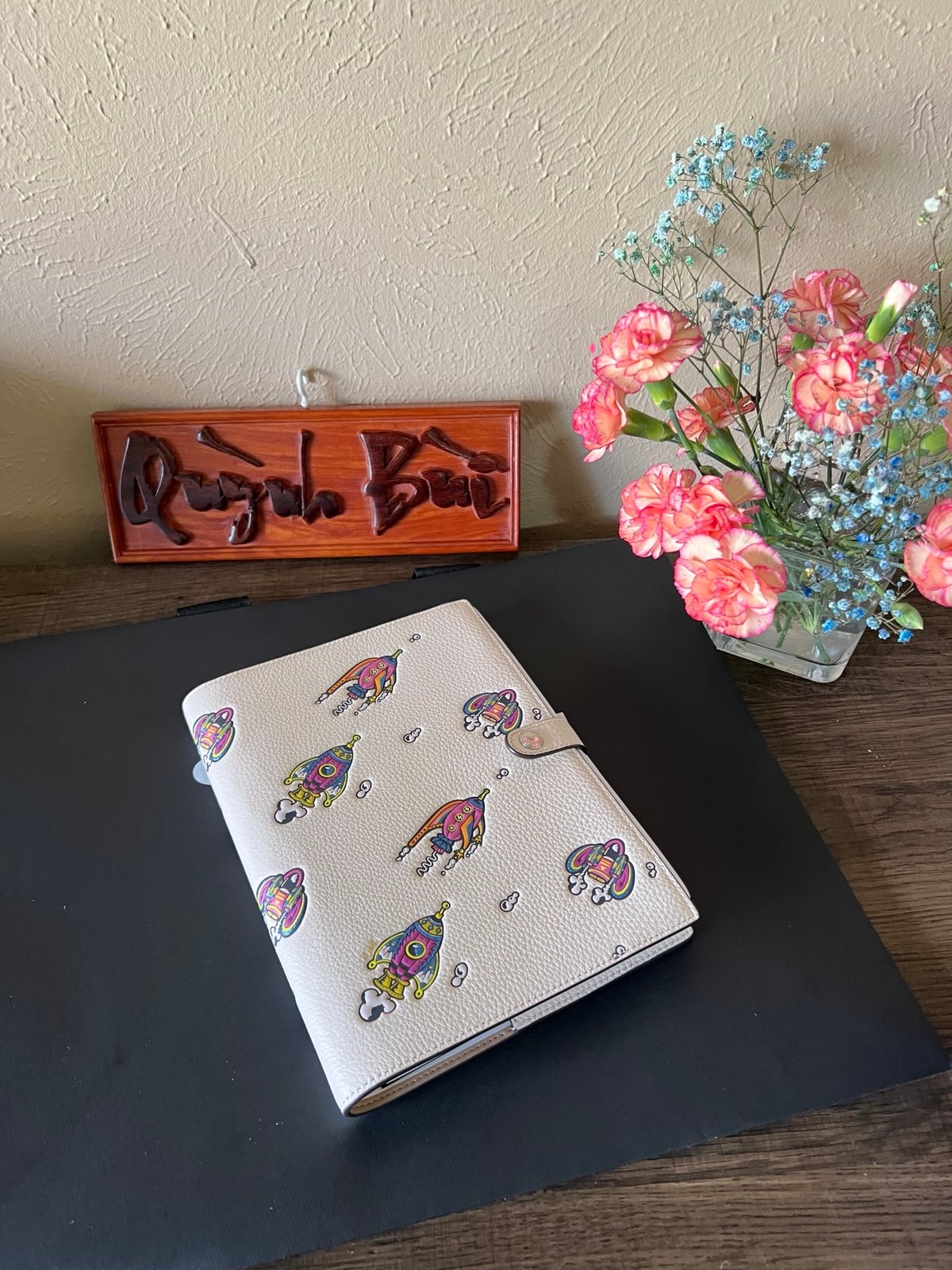 Coach Notebook Rocket print