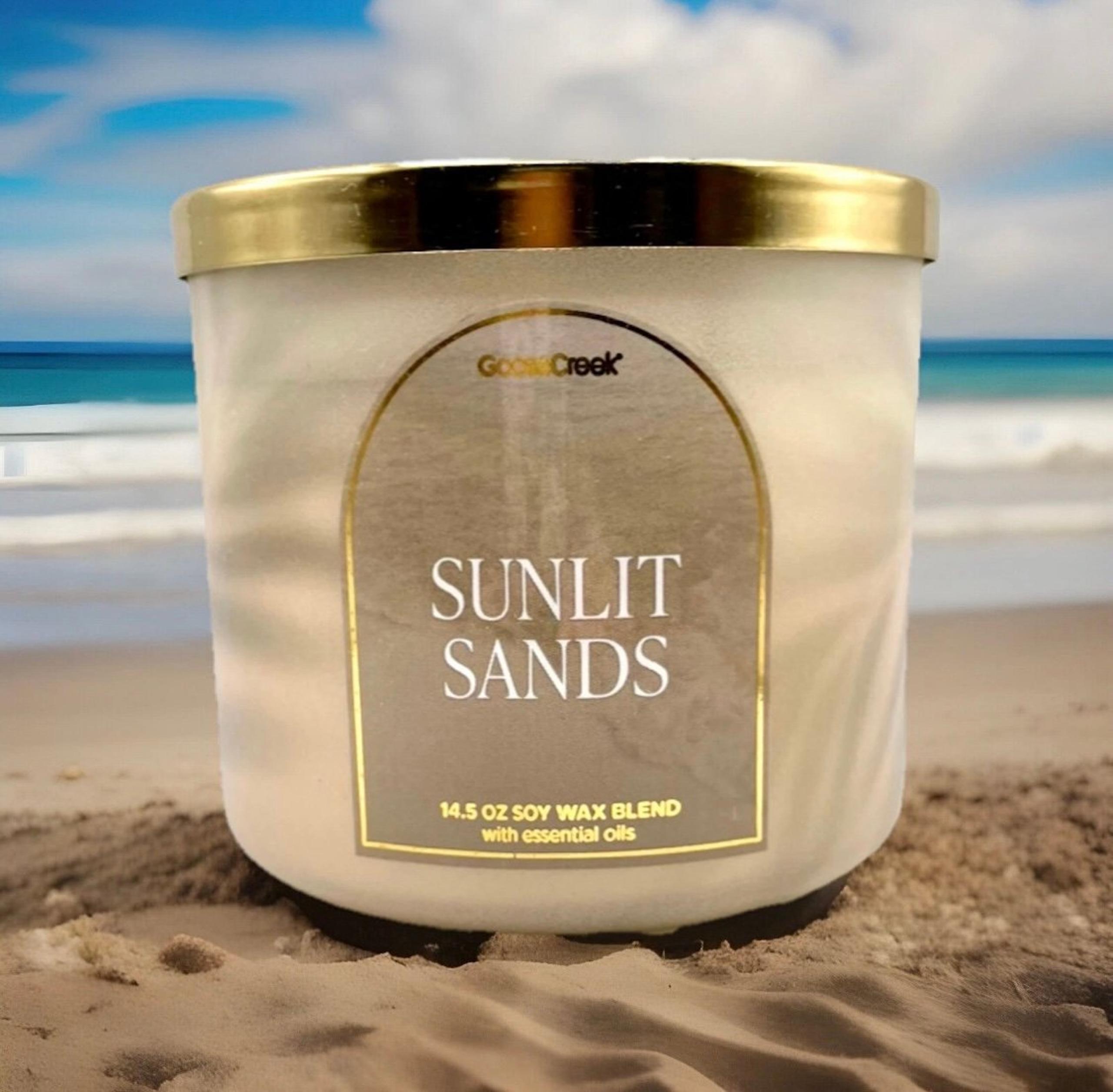 Goose Creek 3-Wick Candle -Sunlit Sands (14.5 oz)