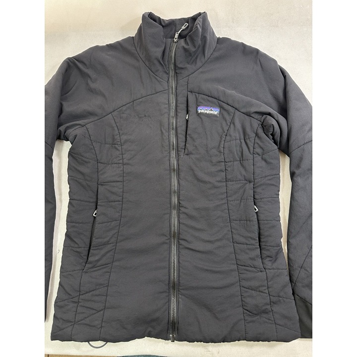 Patagonia Nano Air Ultralight Puffer Jacket Black Women’s S READ REPAIRED