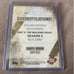 Topps Walking Dead Season 5 Daryl Dixon Wardrobe Shirt Relic Mud Parallel #36/50