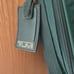 Tumi double expansion travel satchel briefcase, hunter green