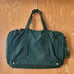Tumi double expansion travel satchel briefcase, hunter green