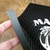MALIBU Coconut Rum Square BAR MAT Black Palm Trees Bartender Tropical Liquor S