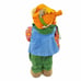 Bear Scarecrow Farmer Figurine Thanksgiving Yard Holiday Décor Dan Dee Collector