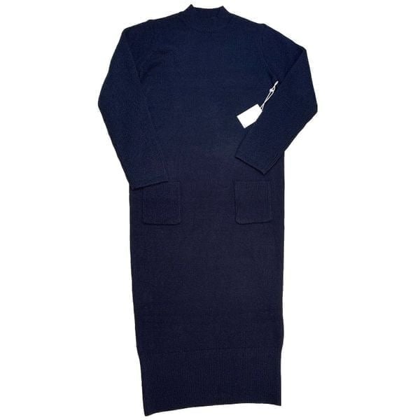 Jackson Rowe Womens Dress Size Large Sweater Black Knit Mock Turtleneck NWT