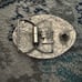 Silver and Turquoise running horse belt buckle