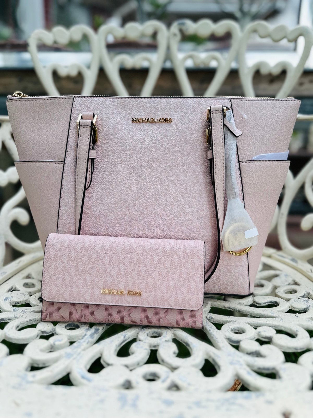 Michael Kors purse and wallet