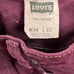 Vintage Levi's Silvertab Baggy Fit Jeans Denim Purple Label USA Street Skate