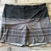 DXL ROCHESTER Men's Big & Tall Gray Stripe Zip Pocket Swim Trunks (Size 5XL)