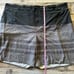 DXL ROCHESTER Men's Big & Tall Gray Stripe Zip Pocket Swim Trunks (Size 5XL)
