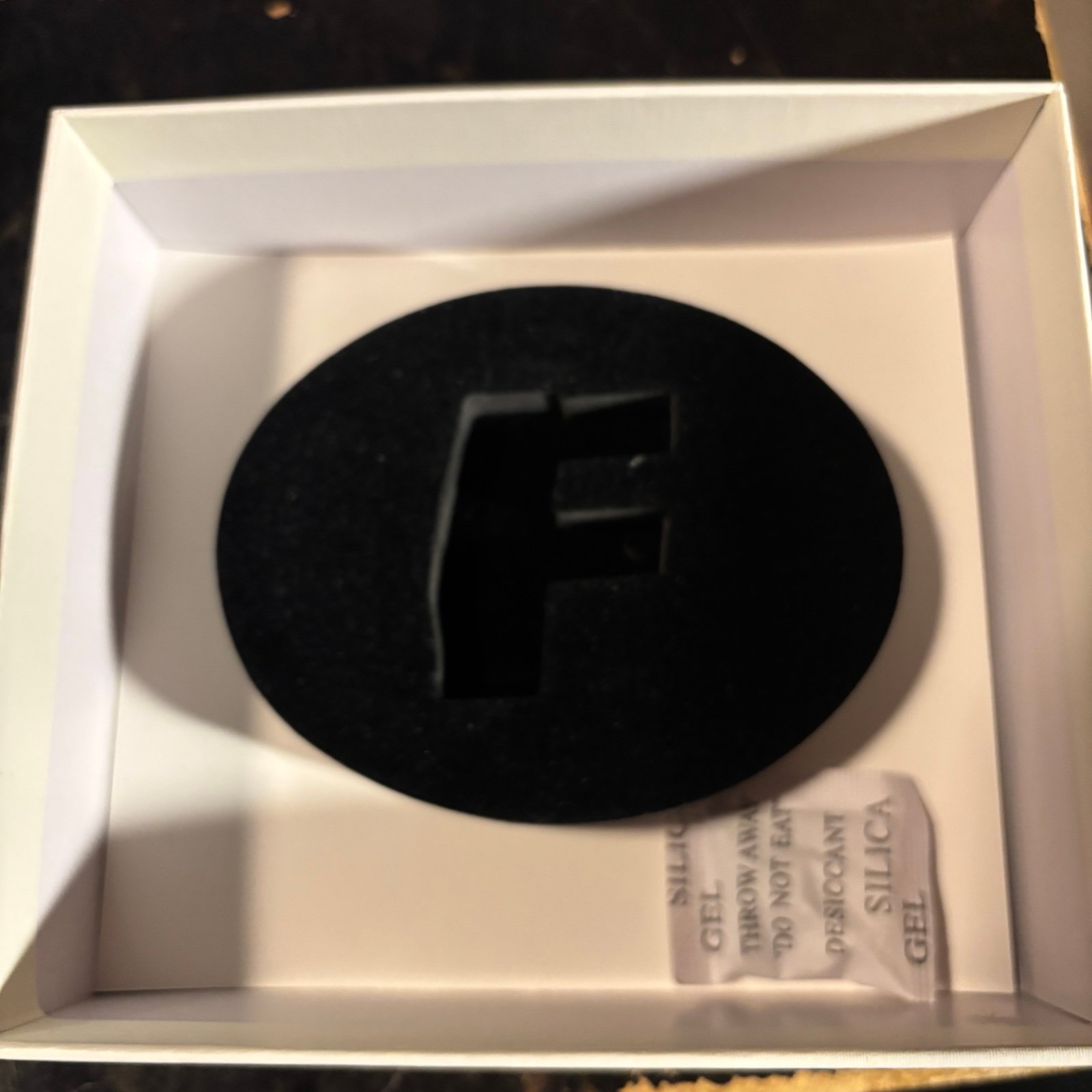 FTP Logo Repeat Damier Black Belt size L/XL