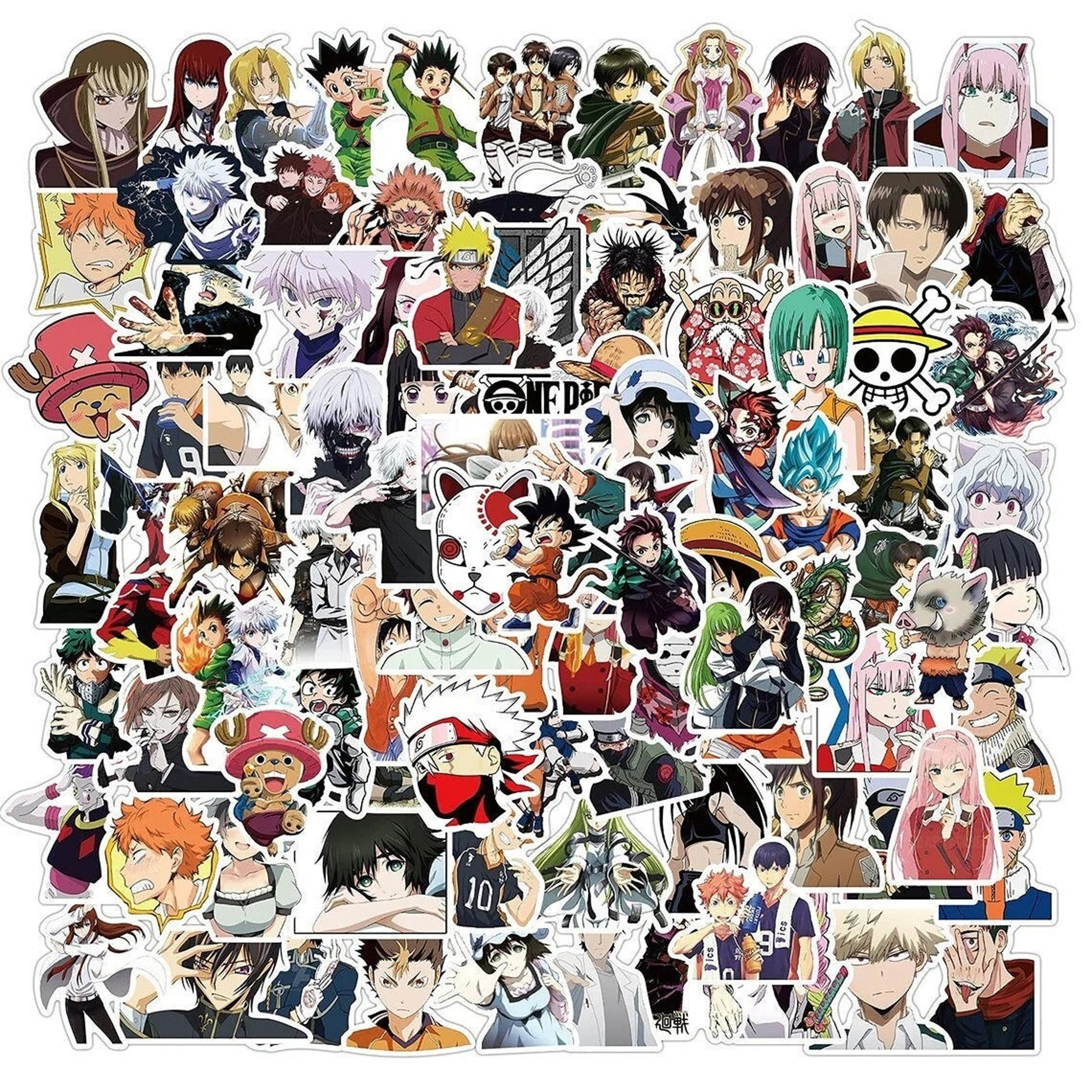 Anime mix Stickers