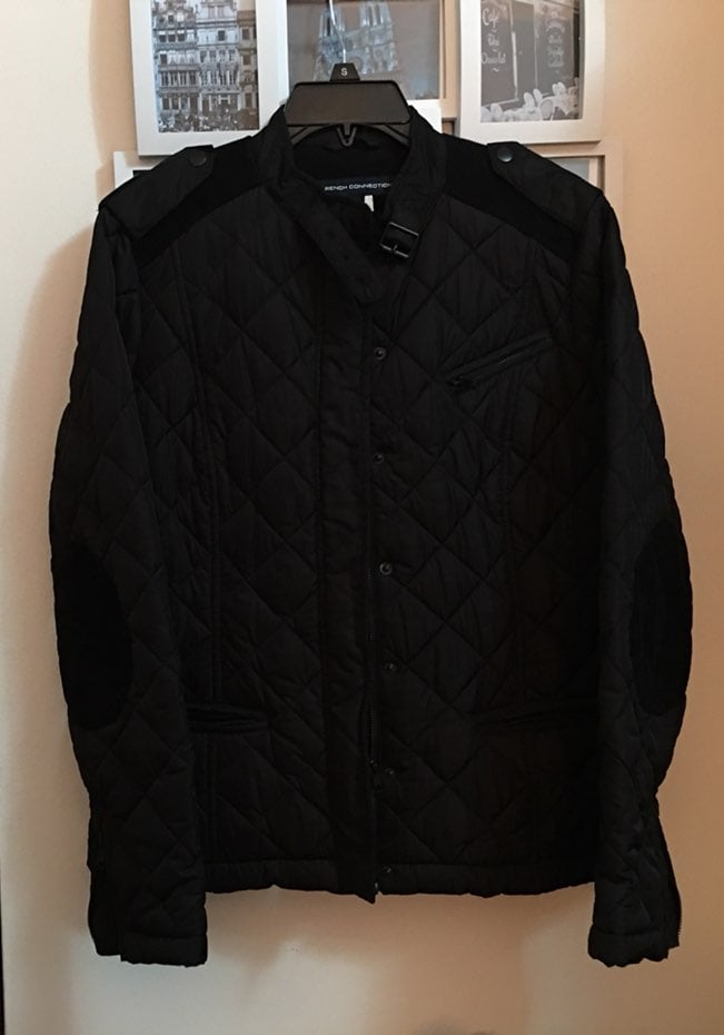 French Connection Moto Quilted Jacket