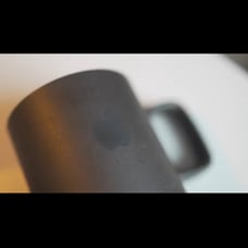 Genuine Apple Park Visitor Center small hasami black mug