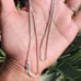 Classic long 925 ITALY sterling silver unisex rope chain 2mm necklace