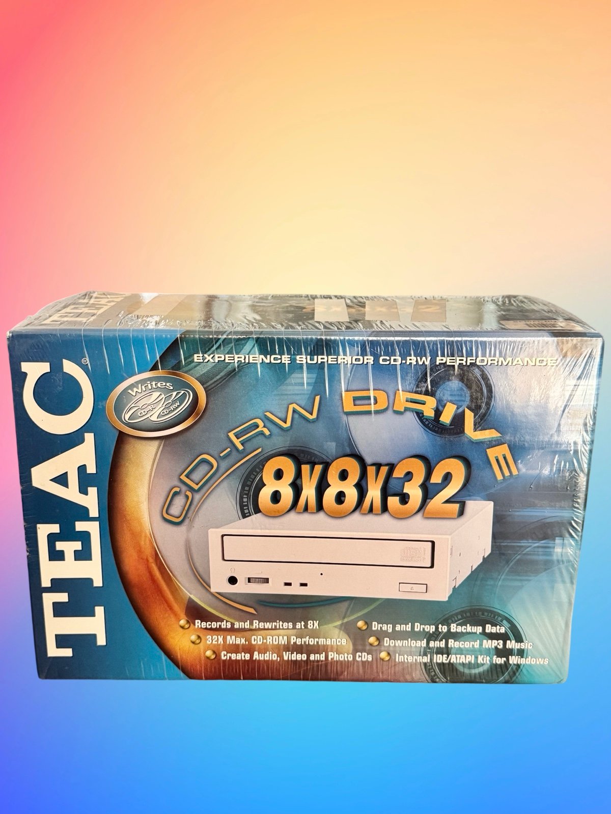 TEAC W58E 8X8X32 CD-RW Drive New And Very Rare!