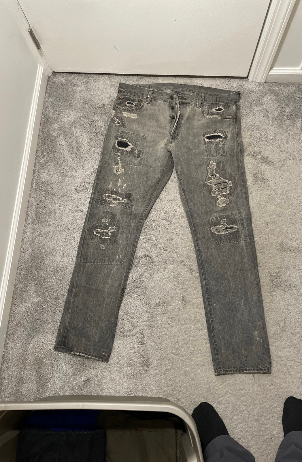 Polo Ralph Lauren for men distressed jeans size 36/32 denim & supply slim fit