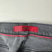Hugo Boss Jeans Mens 34x34 Black Straight Leg Dark Wash Regular Denim