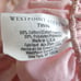 Vintage WestPoint Stevens Twin Sheets 1 Fitted 1 Flat Pink Barbie core USA Made