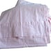 Vintage WestPoint Stevens Twin Sheets 1 Fitted 1 Flat Pink Barbie core USA Made