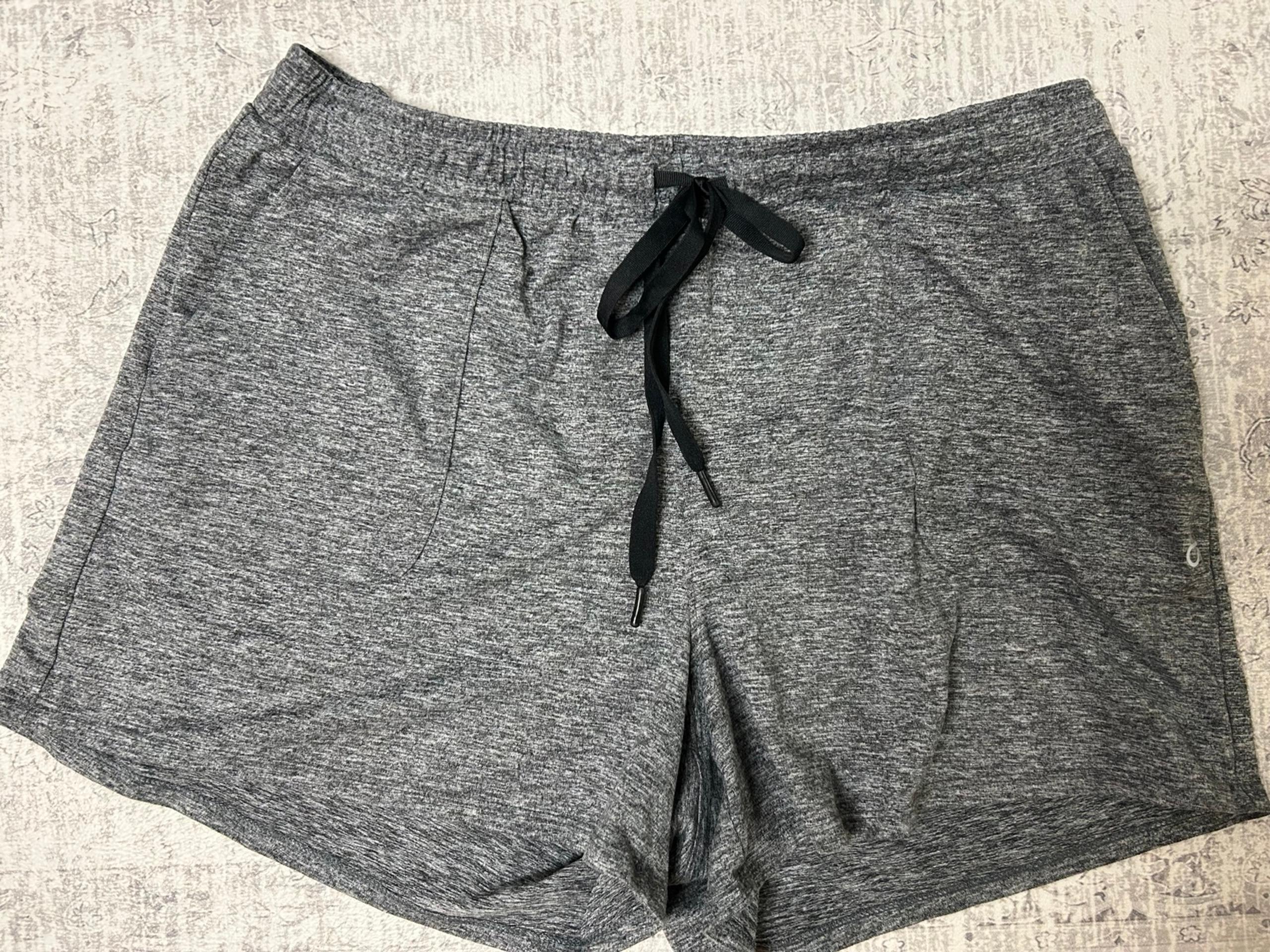 Women's gray athletic shorts size large from Gap