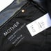 NWT Mother Tripper Ankle in Wax On Wax Off Black Faux Leather Stretch Pants 31