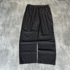 Vintage Y2K Tonal Black Grunge Opium Technical Rain Pants