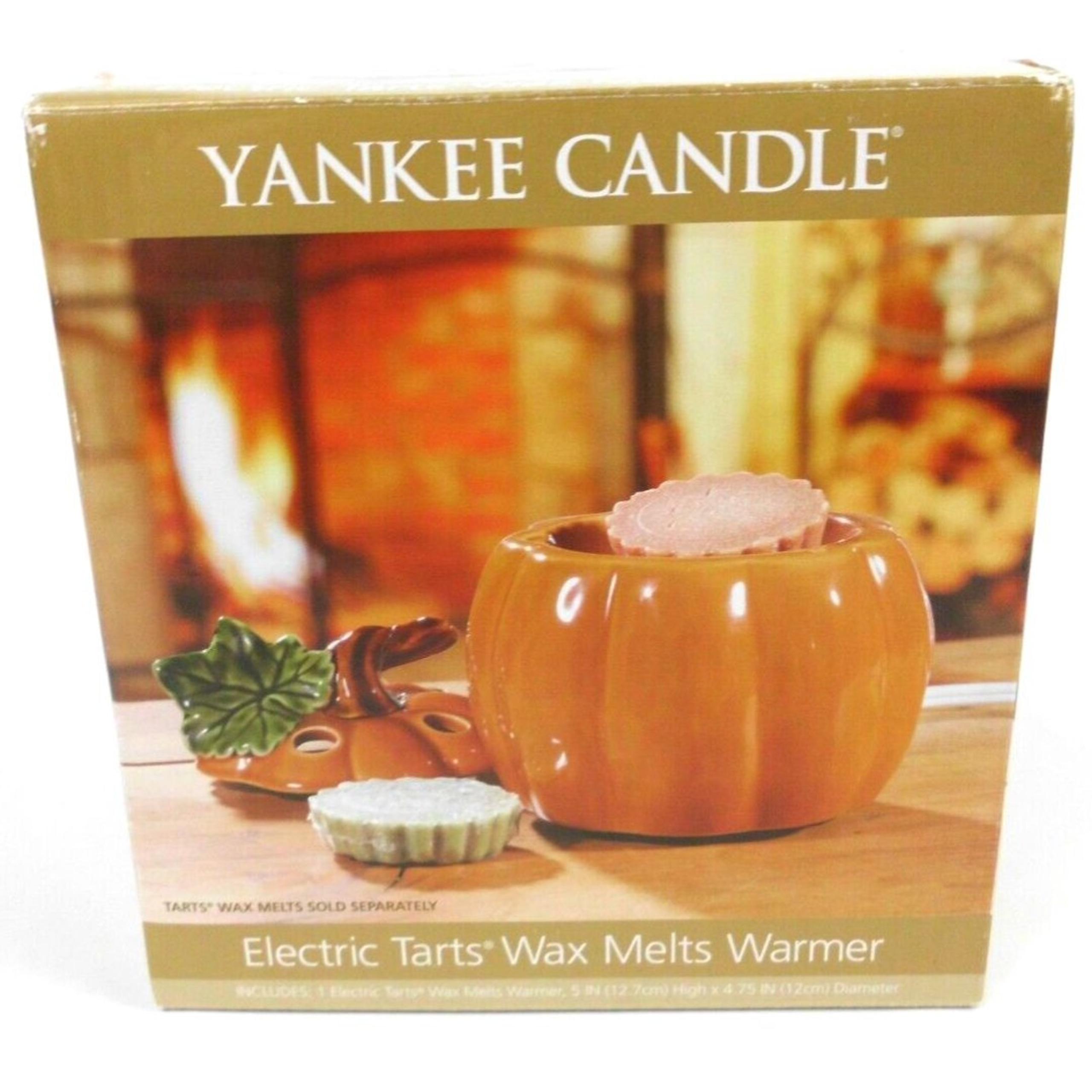 Yankee Candle Electric Tarts Wax Melts Warmer Pumpkin Orange Fall Halloween New
