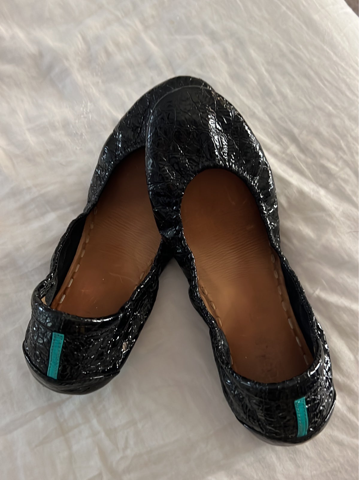 Tieks Obsidian Black Flats