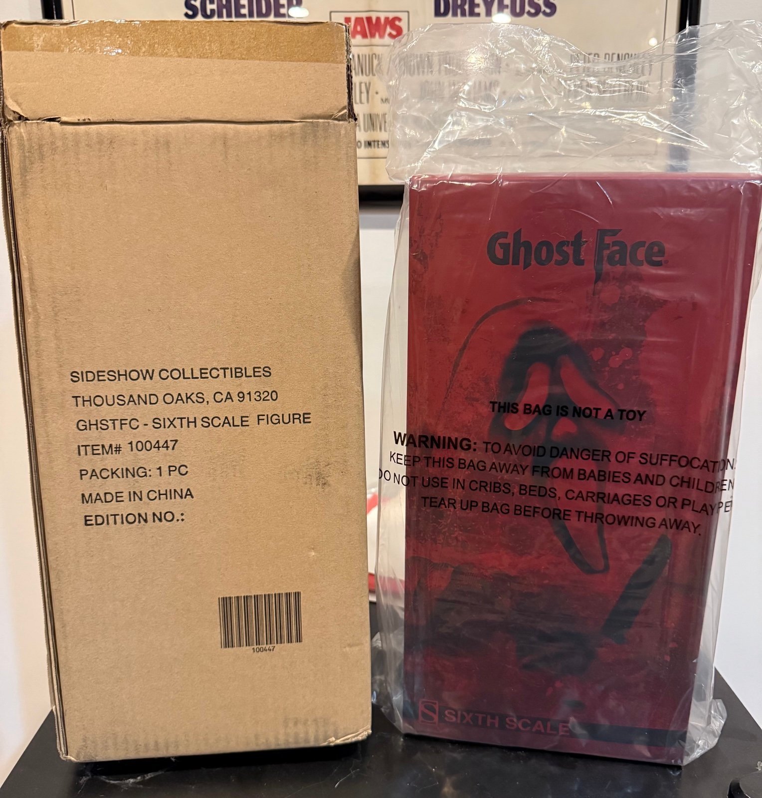 Sideshow Ghost face