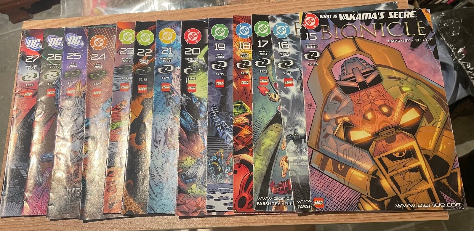 Bionicle Comics Lot