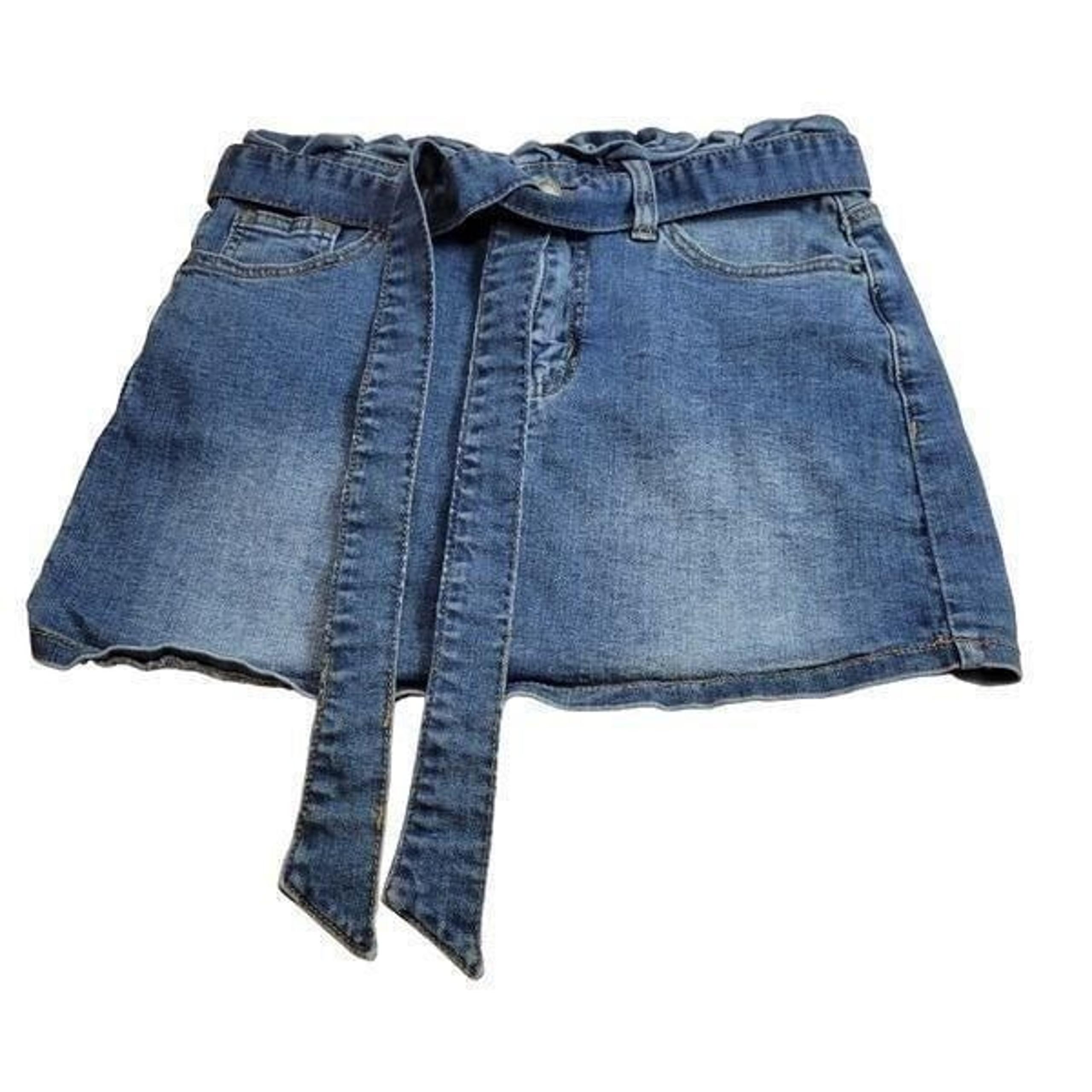 Angel Kiss Denim Collection skirt with Belt S