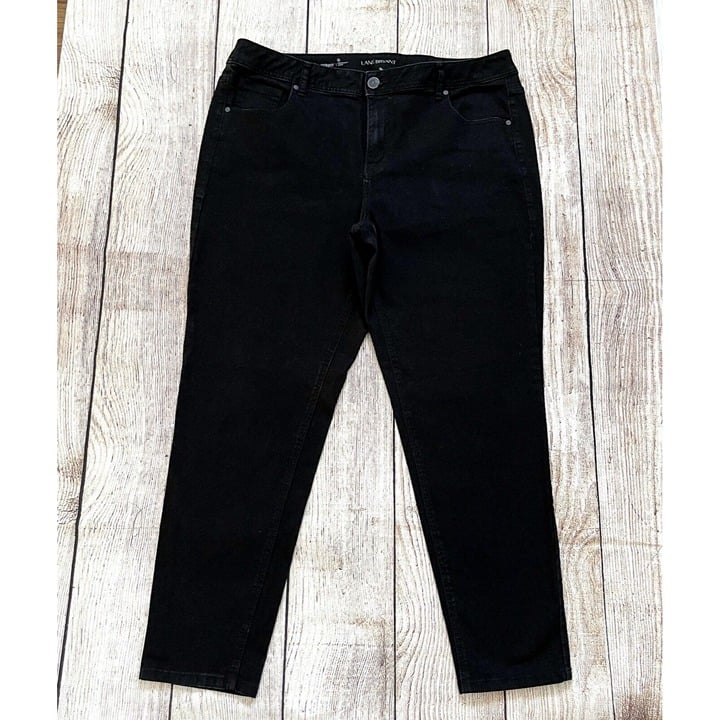 Lane Bryant Classic Black Genius Fit Skinny Jeans Size 20 Regular NWOT
