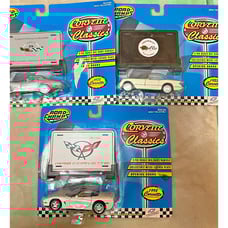 Corvette Classics Bundle 1/43 - 1953 Roadster, 1978 Corvette, 1998 Corvette
