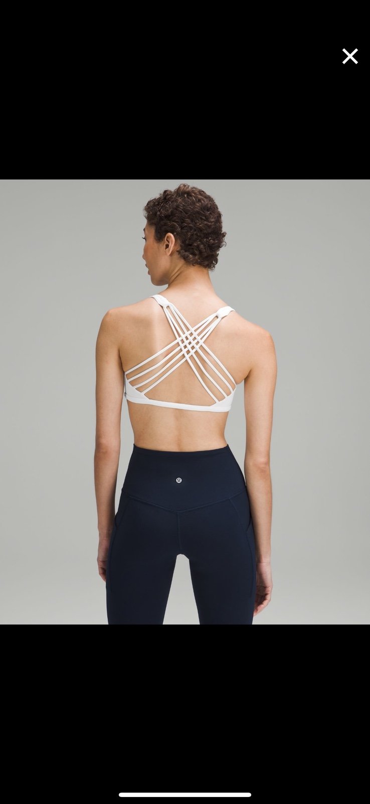 Free to be bra - wild, size 8, white, practically nee (briefly wore once)!