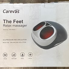Carevas Foot Massager Machine with Heat and Remote Control Shiatsu