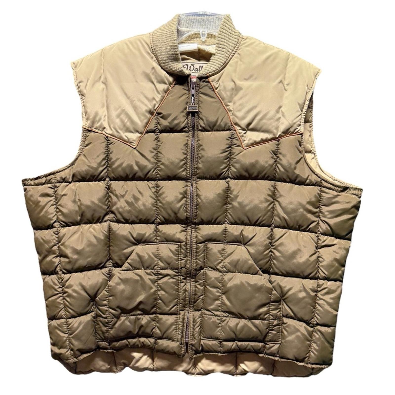 Vintage Walls Blizzard Pruf Quilted Vest Size XXL